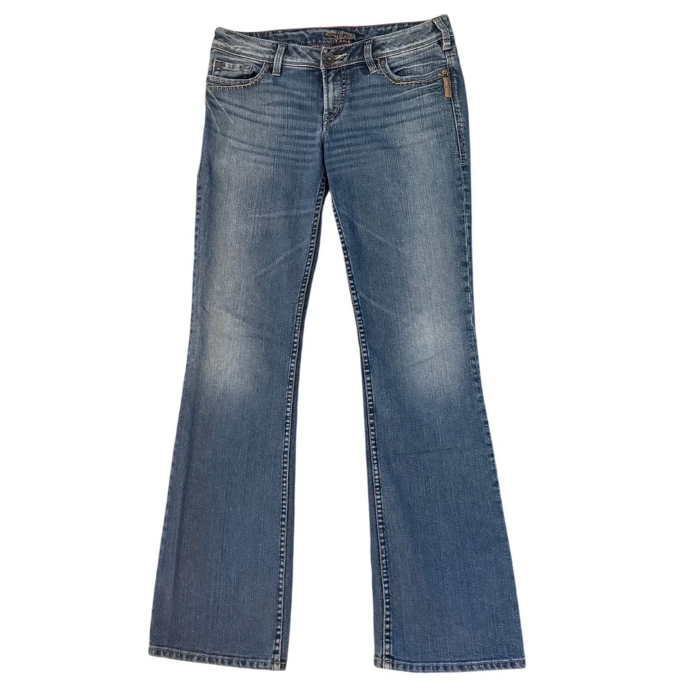 Silver‎ Jeans Co Medium Wash Blue Toni Mid Rise Bootcut Jeans Women's 30/33